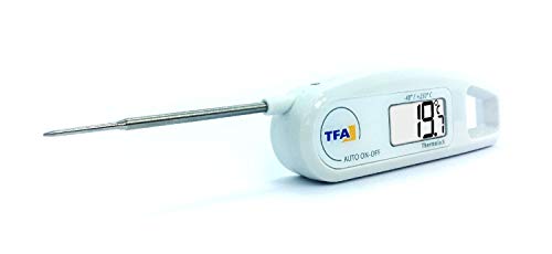 TFA Dostmann Thermo Jack digitales Einstichthermometer, 30.1047.02, Temperaturkontrolle von Lebensmittel, abwaschbar - 2