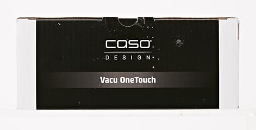 CASO Vacu OneTouch - Handvakuumierer inkl. Zubehör, 10 ZIP-Beutel, 2 ZIP-Locker, CASO Food Manager Sticker, bis zu 150 Minuten Akku-Laufzeit - 14