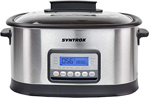 Syntrox Germany 16 in 1 Sous Vide Kocher Multikocher Niedrigtemperaturgarer Vakuumgarer Slow Cooker Langsamgarer - 4