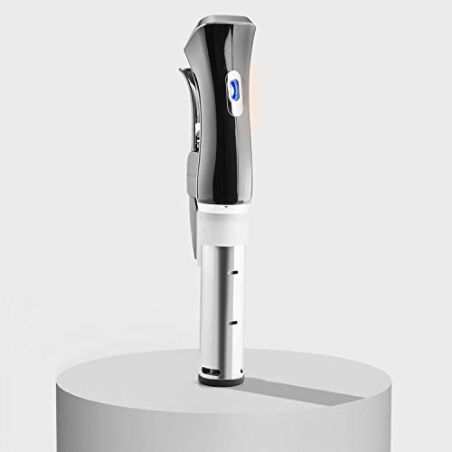 Klarstein Quickstick - Sous-Vide Garer, 3D Circulation, 1300 Watt, 50-95°C Temperatur, bis 20 Liter Füllvolumen, Touch-Display, schwarz