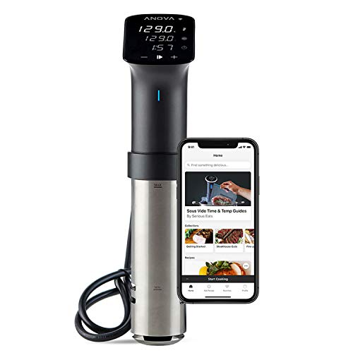 Anova Culinary | Sous Vide Precision Cooker Pro (WiFi) | 1200 Watt | Komplett aus Metal | Anova App inklusive