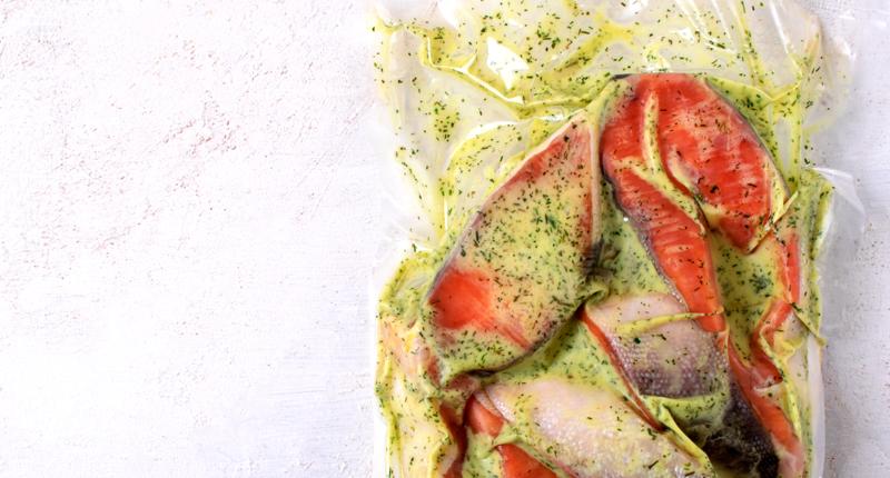 Sous-Vide Vakuumieren von Flüssigkeiten